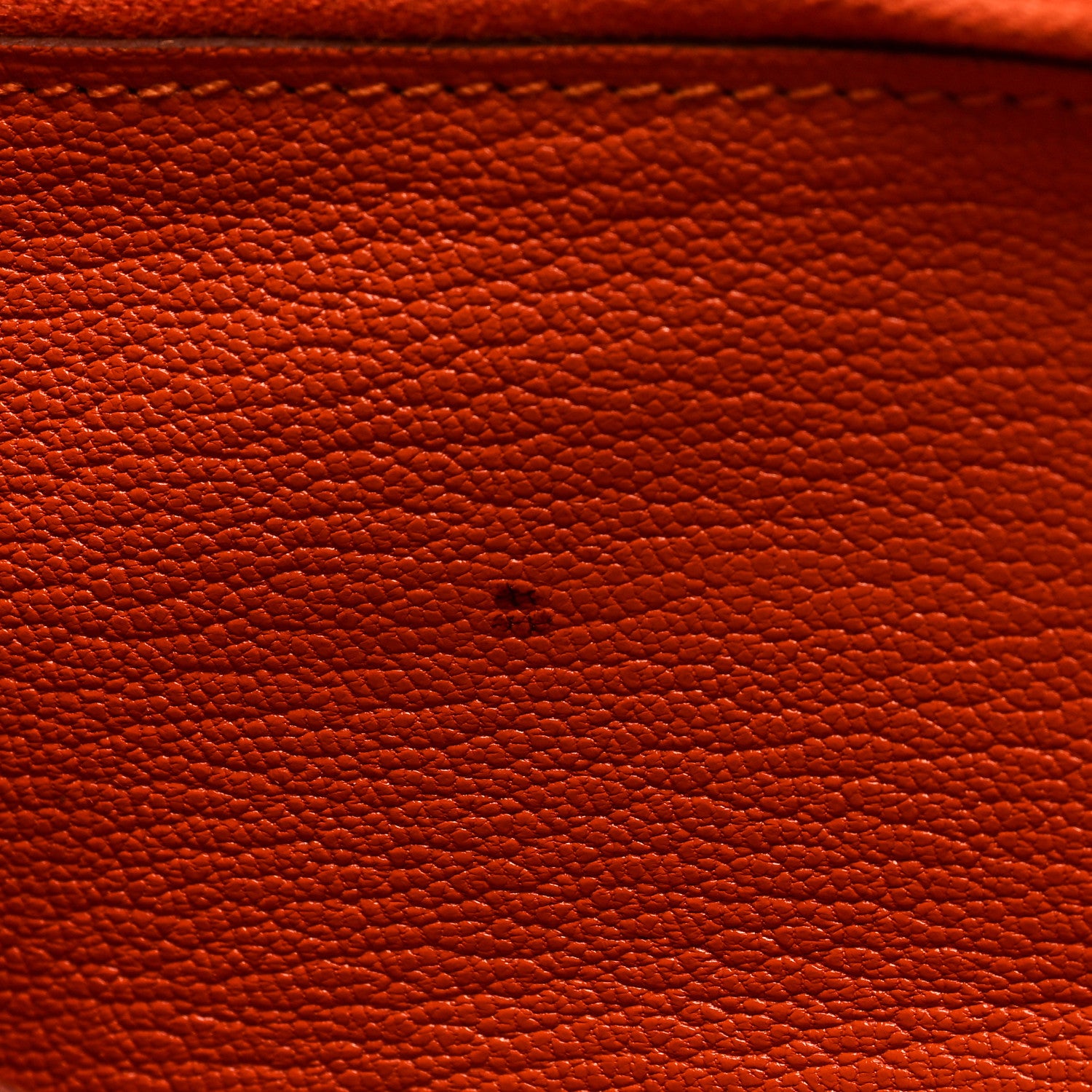 Hermes Chevre Mysore Kelly Longue Wallet Orange 13 of 18