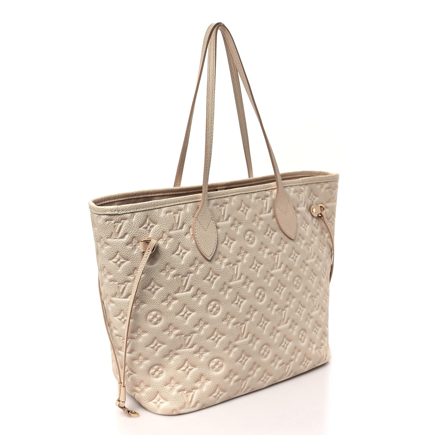 Louis Vuitton Empreinte Monogram Summer Stardust Neverfull MM Beige Clair 3 of 10