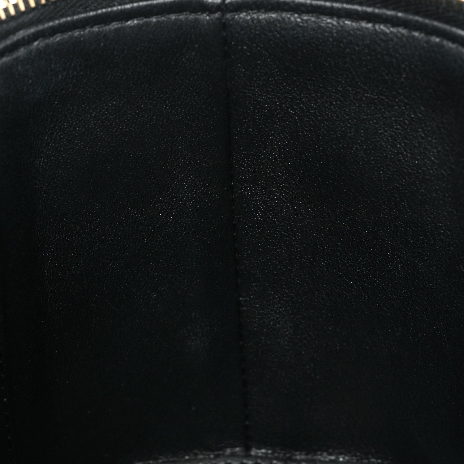Chanel Lambskin Quilted Trendy Vanity Case Black 12 of 17