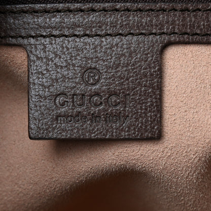 Gucci GG Supreme Monogram Medium Ophidia Shopping Tote Brown 6 of 9