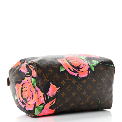 Louis Vuitton Monogram Roses Speedy 30 4 of 9