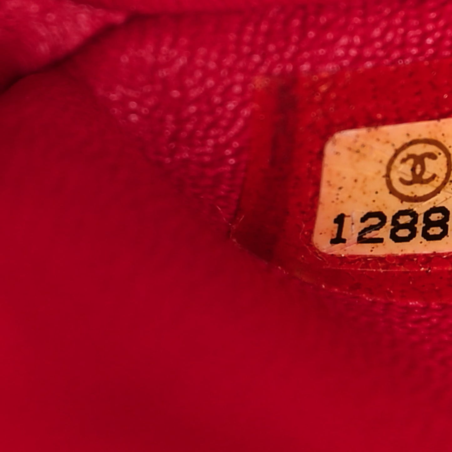 Lambskin Quilted Jumbo Single Flap Red