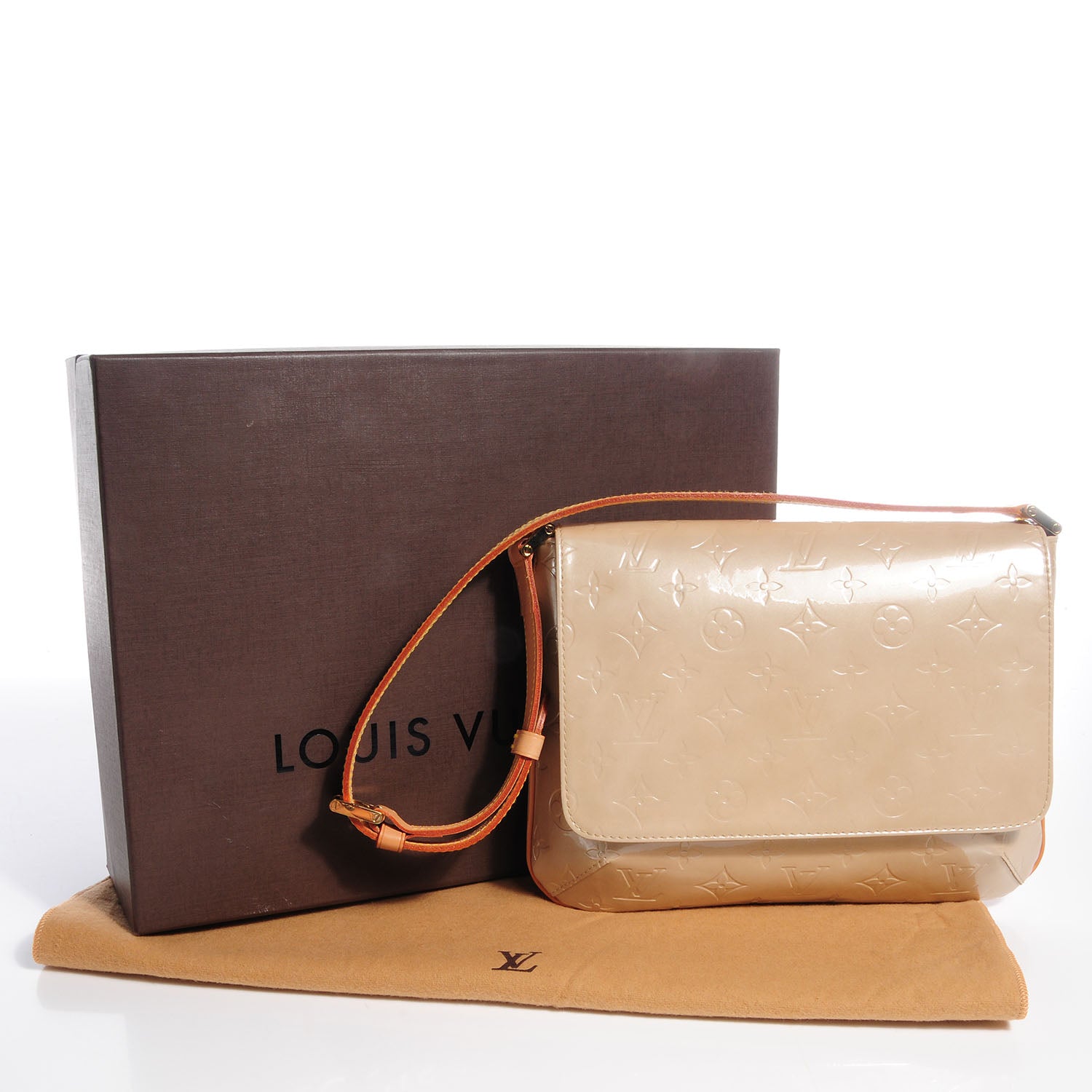 Louis Vuitton Vernis Thompson Street Beige 5 of 8