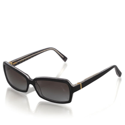 Louis Vuitton Acetate Frame Monogram Sunglasses Black 1 of 11
