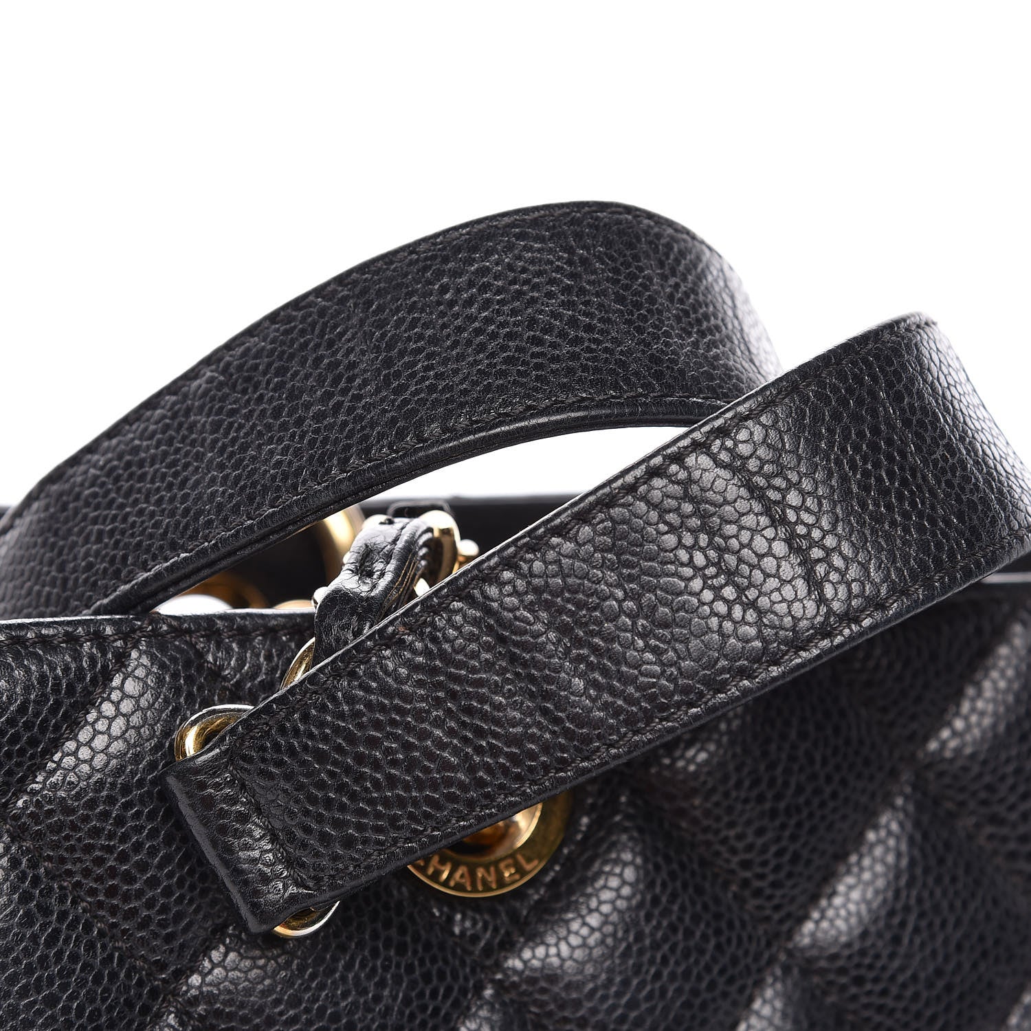 Chanel Caviar Quilted Grand Shopping Tote GST Black 13 of 13