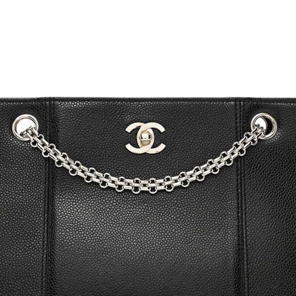 Chanel Grained Calfskin Bijoux Chain Shoulder Bag Black 5 of 10