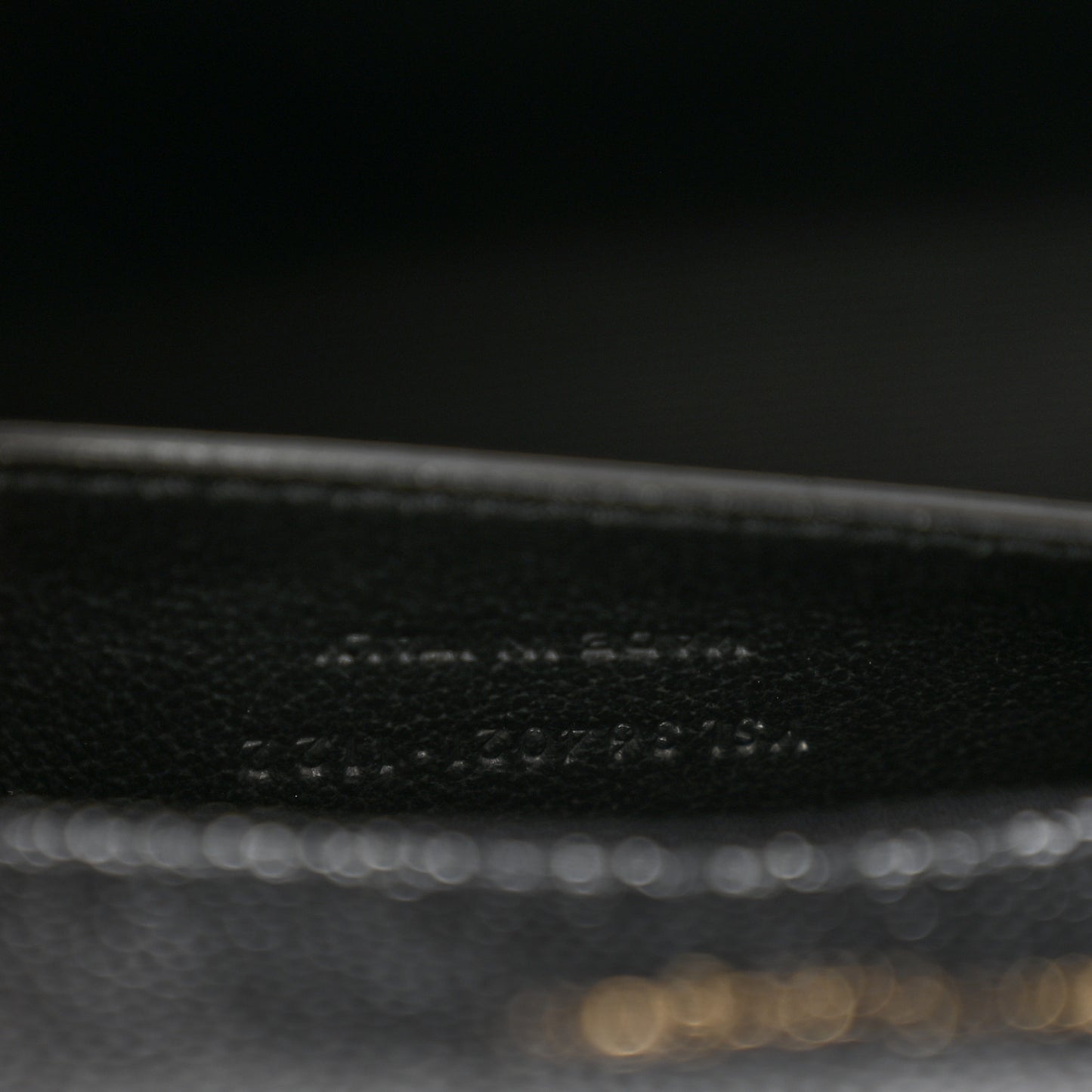 Grain De Poudre Medium Classic Monogram Kate Satchel Black