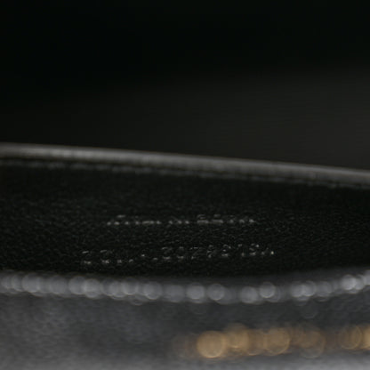 Saint Laurent Grain De Poudre Medium Classic Monogram Kate Satchel Black 7 of 10