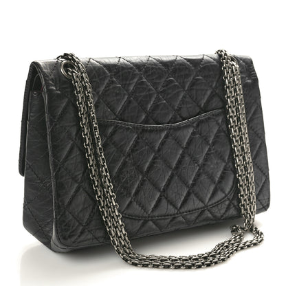 Chanel Aged Calfskin Quilted 2.55 Reissue 226 Flap Black 3 of 10