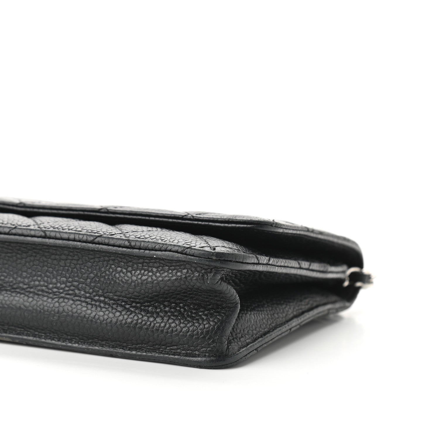 Chanel Caviar Quilted Wallet On Chain WOC Black 10 of 14