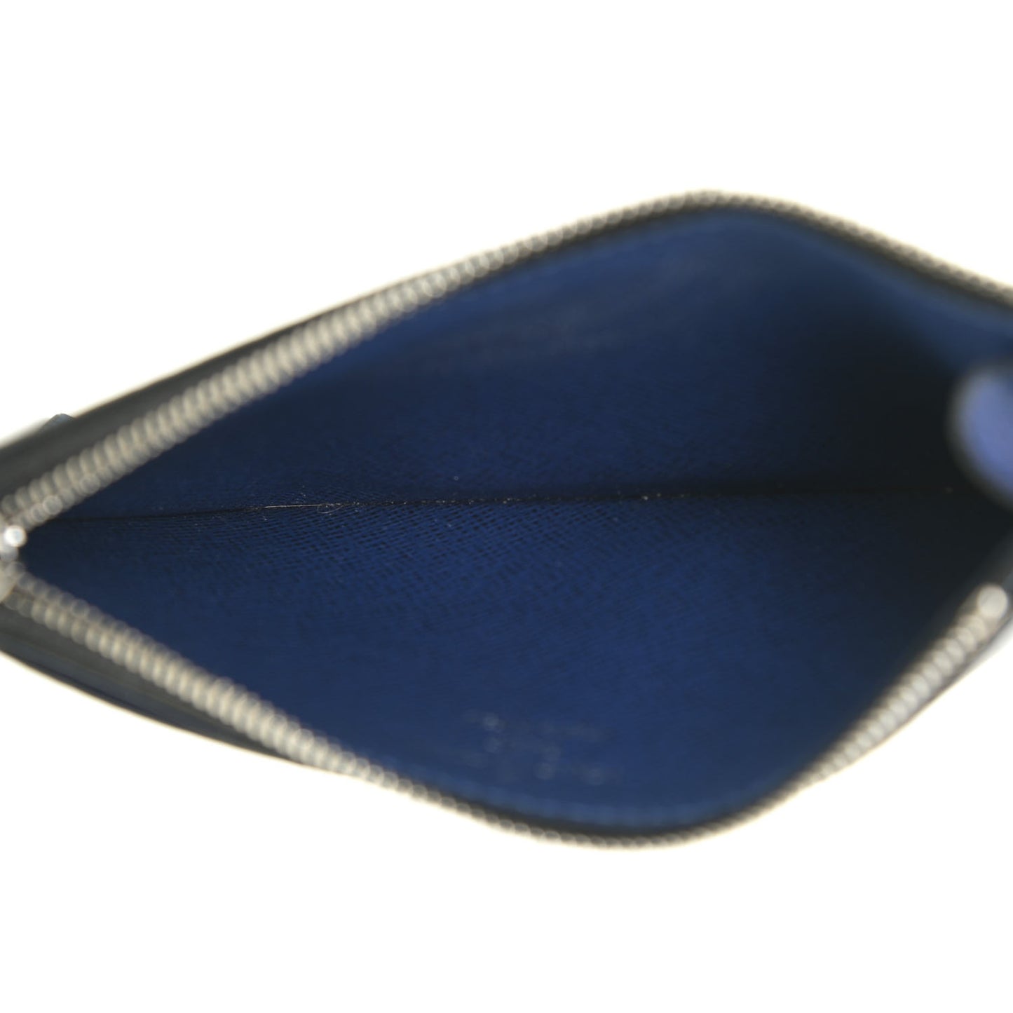 Monogram Taiga Coin Card Holder Cobalt