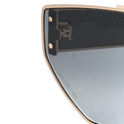 Christian Dior Clan 2 Aviator Sunglasses Black Gold 7 of 8