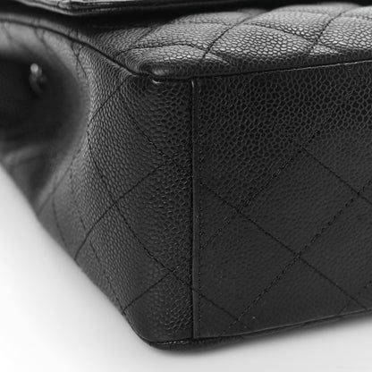 Chanel Caviar Quilted Maxi Single Flap Black 8 of 10