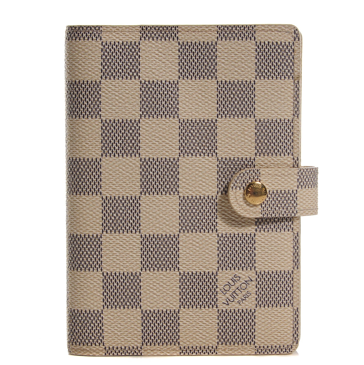 Louis Vuitton Damier Azur Small Ring Agenda Cover 1 of 8