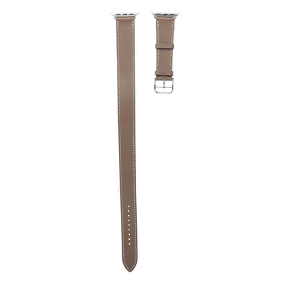 Hermes Swift 40mm Apple Watch Double Tour Band Etoupe 1 of 4