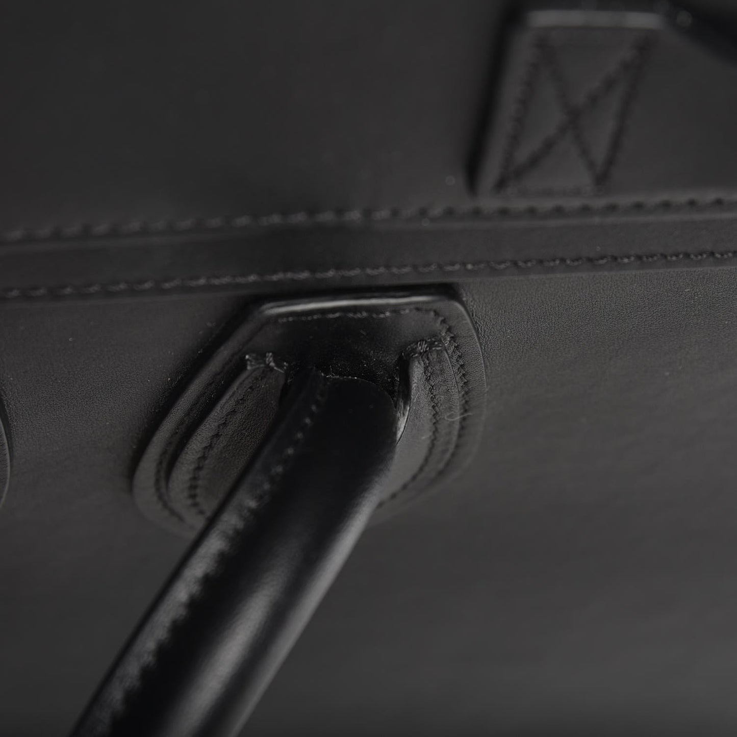 Smooth Calfskin Micro Luggage Black
