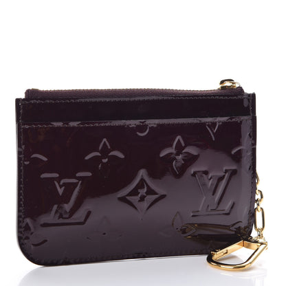 Louis Vuitton Vernis Key Pouch Amarante 3 of 8