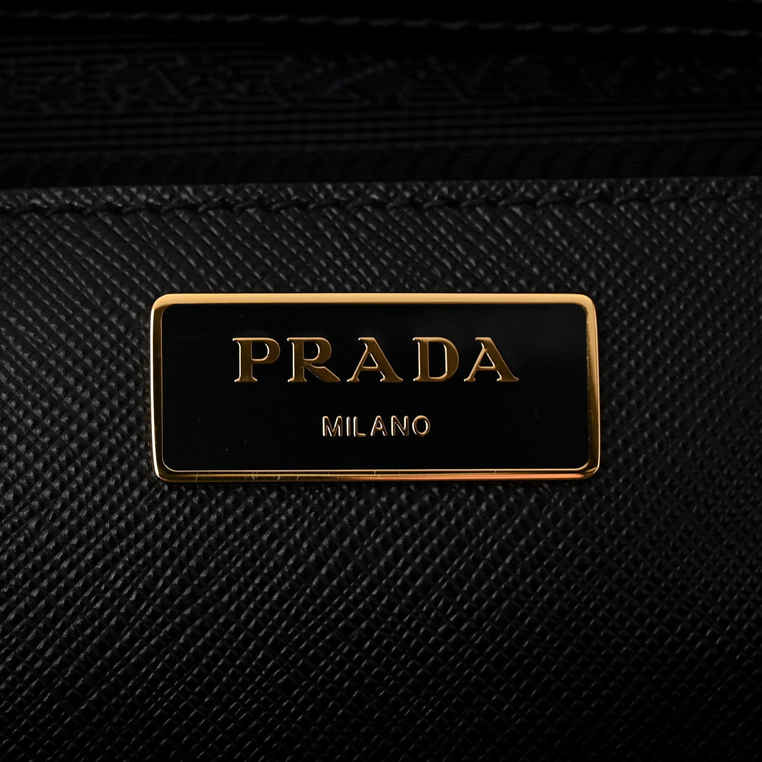Prada Saffiano Lux Large Galleria Double Zip Tote Black 6 of 9