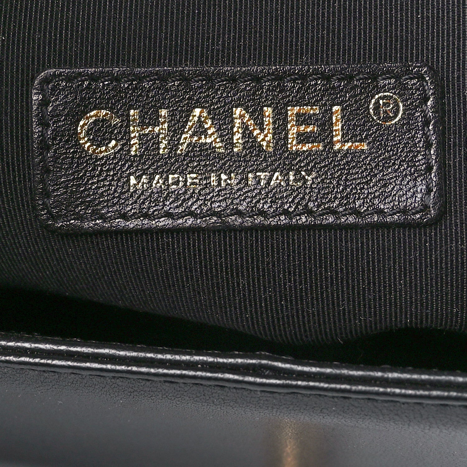 Chanel Lambskin Quilted Medium Boy Flap Black 6 of 11