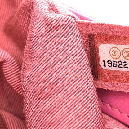 Chanel Patent Tweed Medium Boy Flap Fuchsia 7 of 8