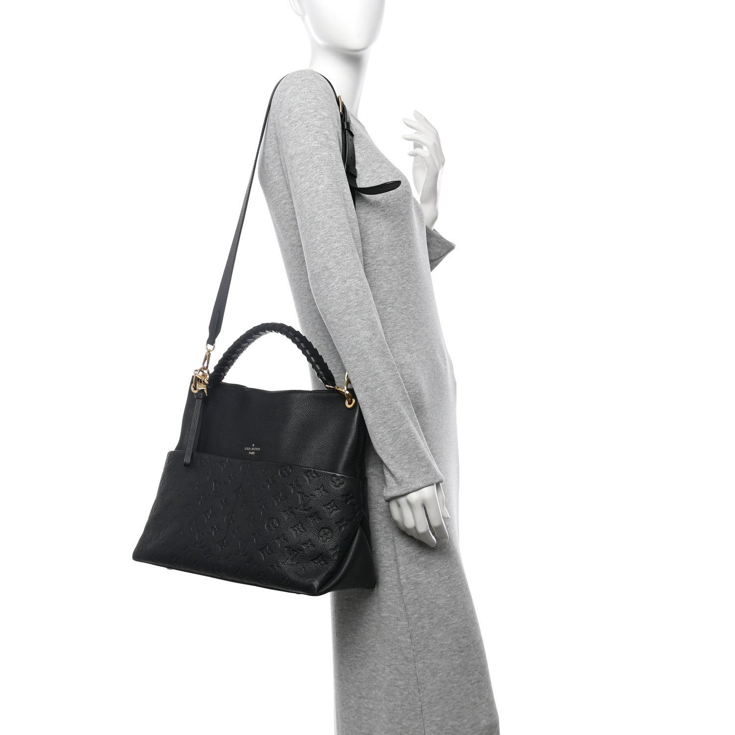 Louis Vuitton Empreinte Maida Hobo Black 2 of 9