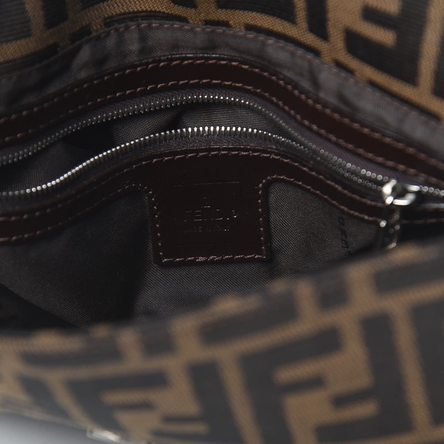 Fendi Zucca Baguette Tobacco 6 of 10