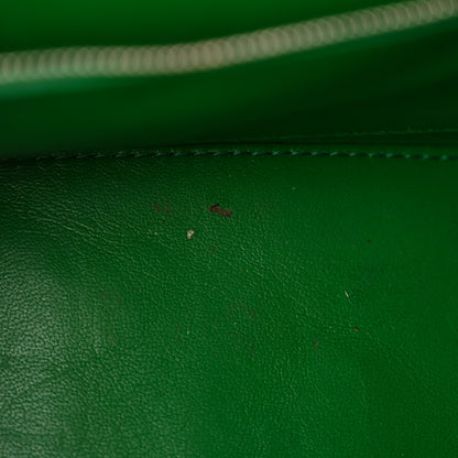 Balenciaga Shiny Calfskin Crocodile Embossed Small Hourglass Top Handle Bag Leaf Green 14 of 20