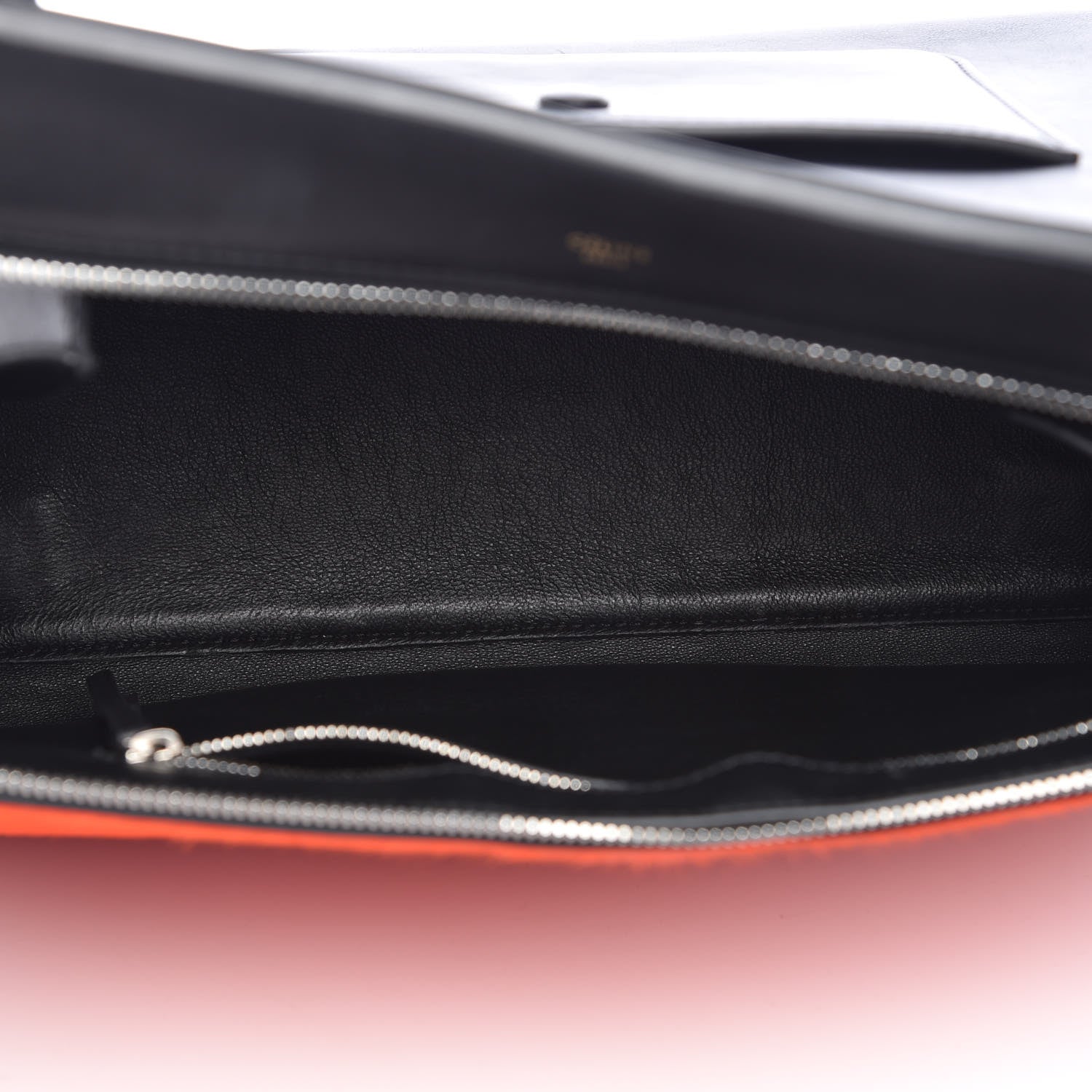 Celine Pony Hair Medium Edge Shoulder Bag Vermillion 5 of 13