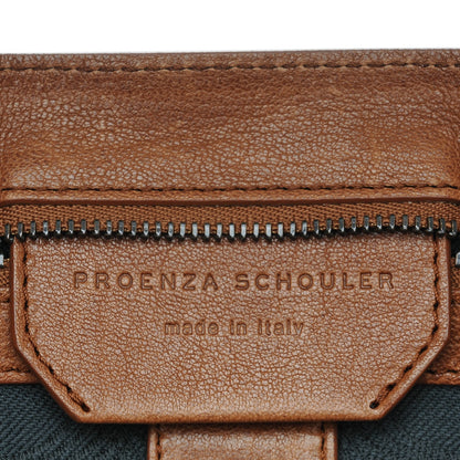 Proenza Schouler Lambskin Large PS1 Satchel Saddle 7 of 8