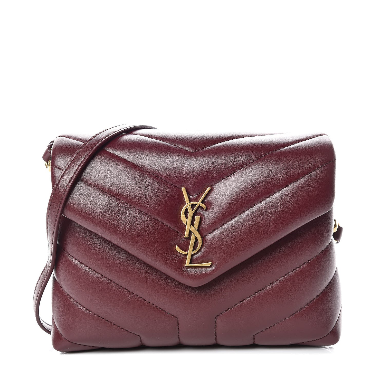 Calfskin Y Quilted Monogram Toy Loulou Monogram Crossbody Bag Rouge Legion