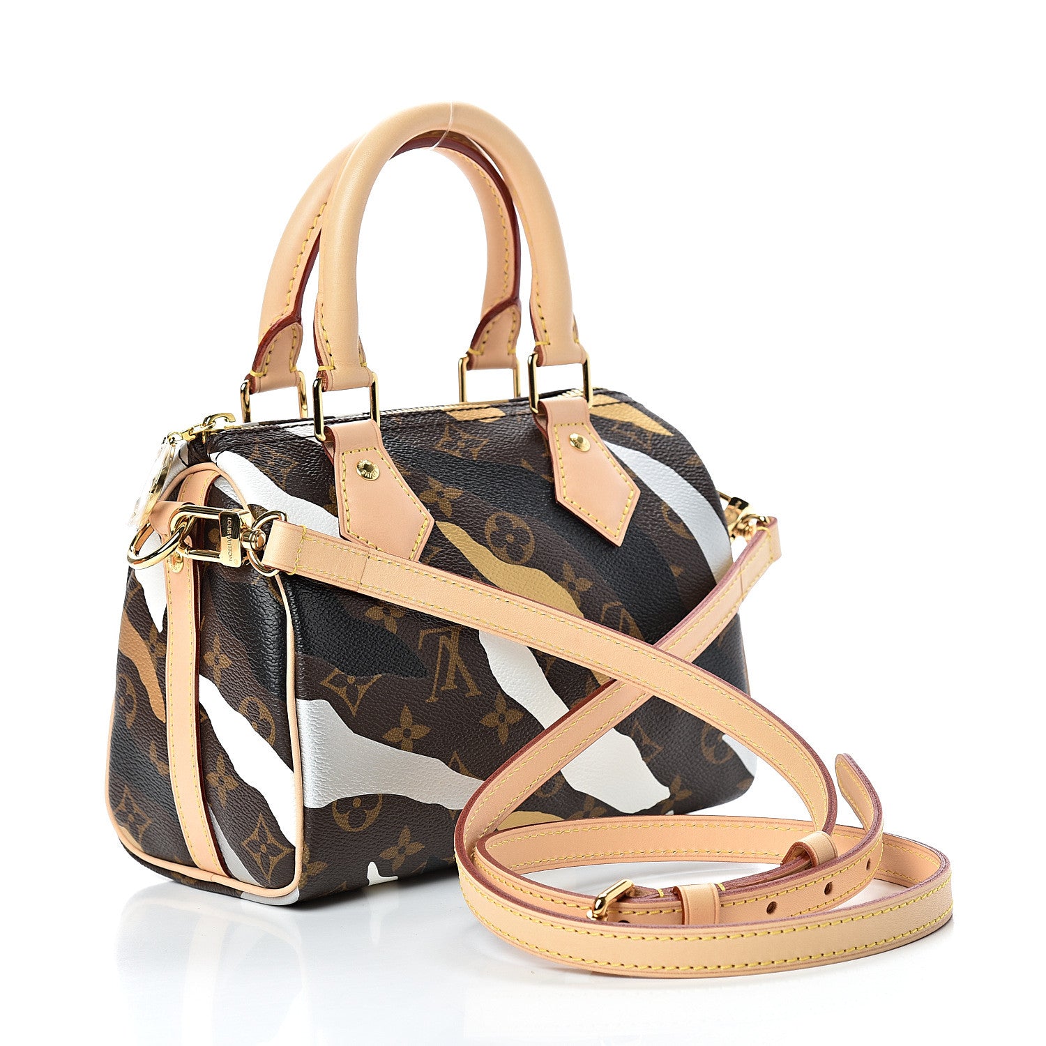 Louis Vuitton X LOL Monogram Speedy BB Gold Silver 2 of 9
