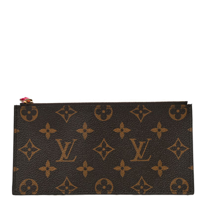 Louis Vuitton Monogram Felicie Chain Wallet Zippered Insert Fuchsia 1 of 9