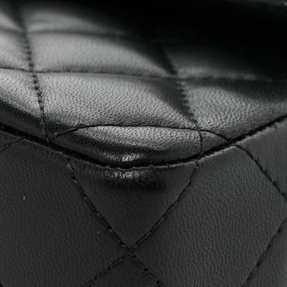 Chanel Lambskin Quilted Mini Rectangular Flap Black 14 of 19