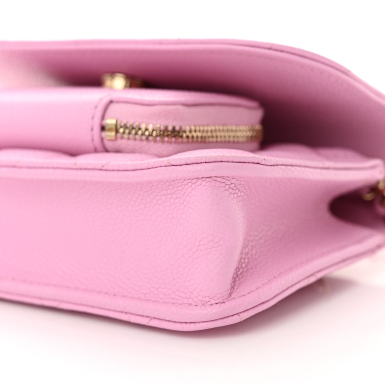 Chanel Caviar Quilted Business Affinity Clutch With Chain Flap Lilac 11 of 12