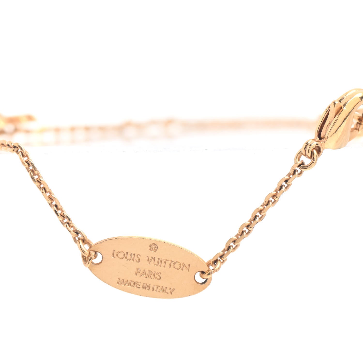 Louis Vuitton Brass Vendome Bracelet Gold 4 of 4