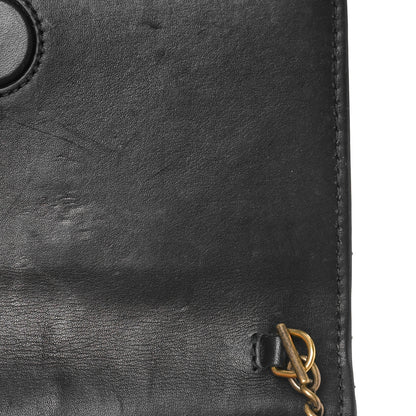 Gucci Calfskin Matelasse Mini Animal Studs GG Marmont Bag Black 9 of 11