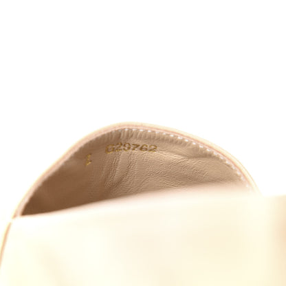 Chanel Lambskin CC Espadrilles 38 Beige Black 10 of 11