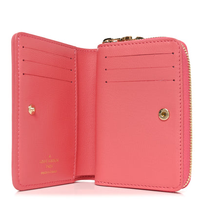 Louis Vuitton Lambskin Embossed Monogram Lou Coussin Wallet Pink 5 of 6