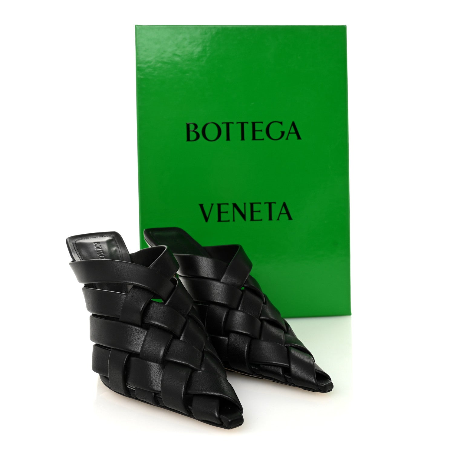 Bottega Veneta Lagoon Nappa Alfie Pumps 35 Black 9 of 9