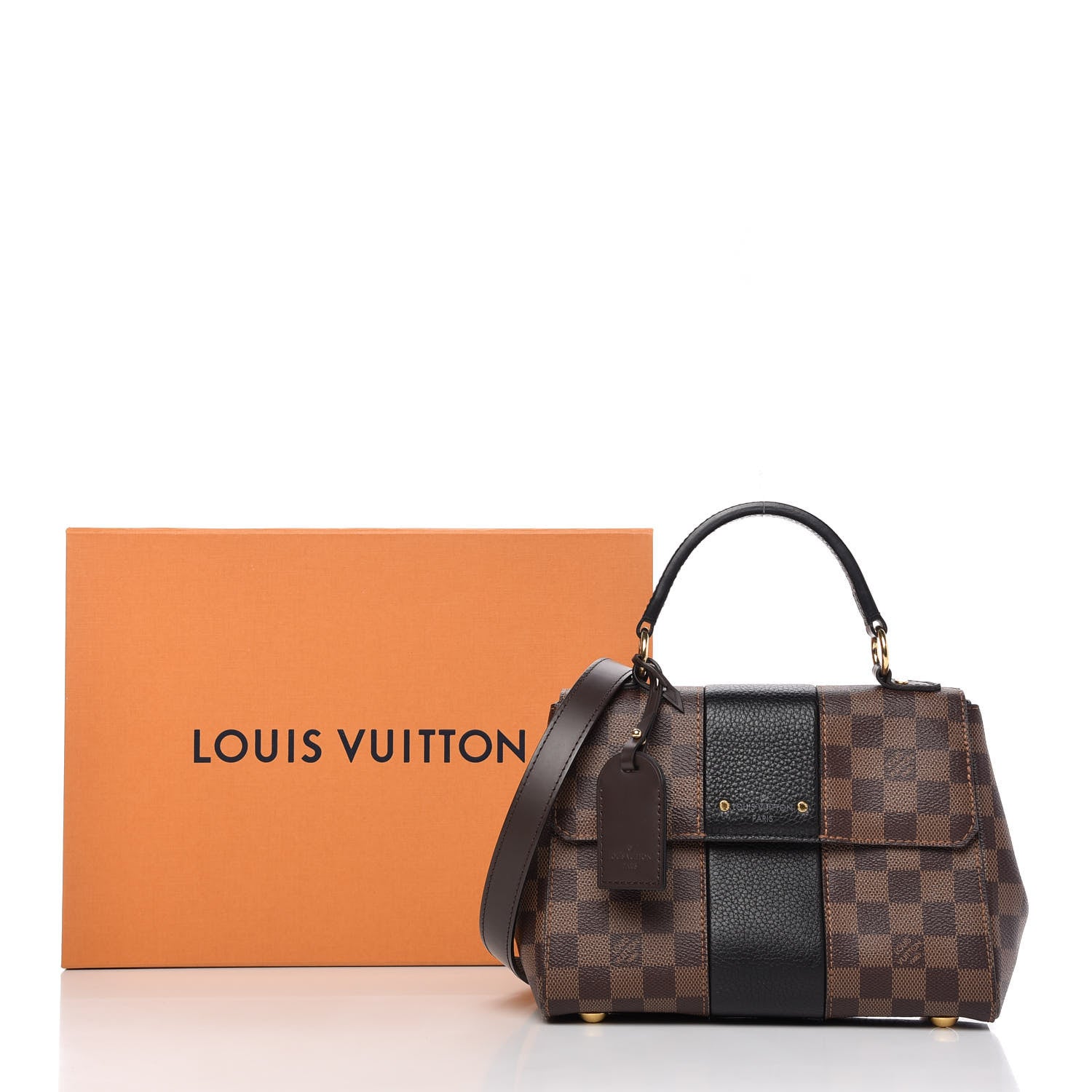 Louis Vuitton Damier Ebene Bond Street BB Black 9 of 9