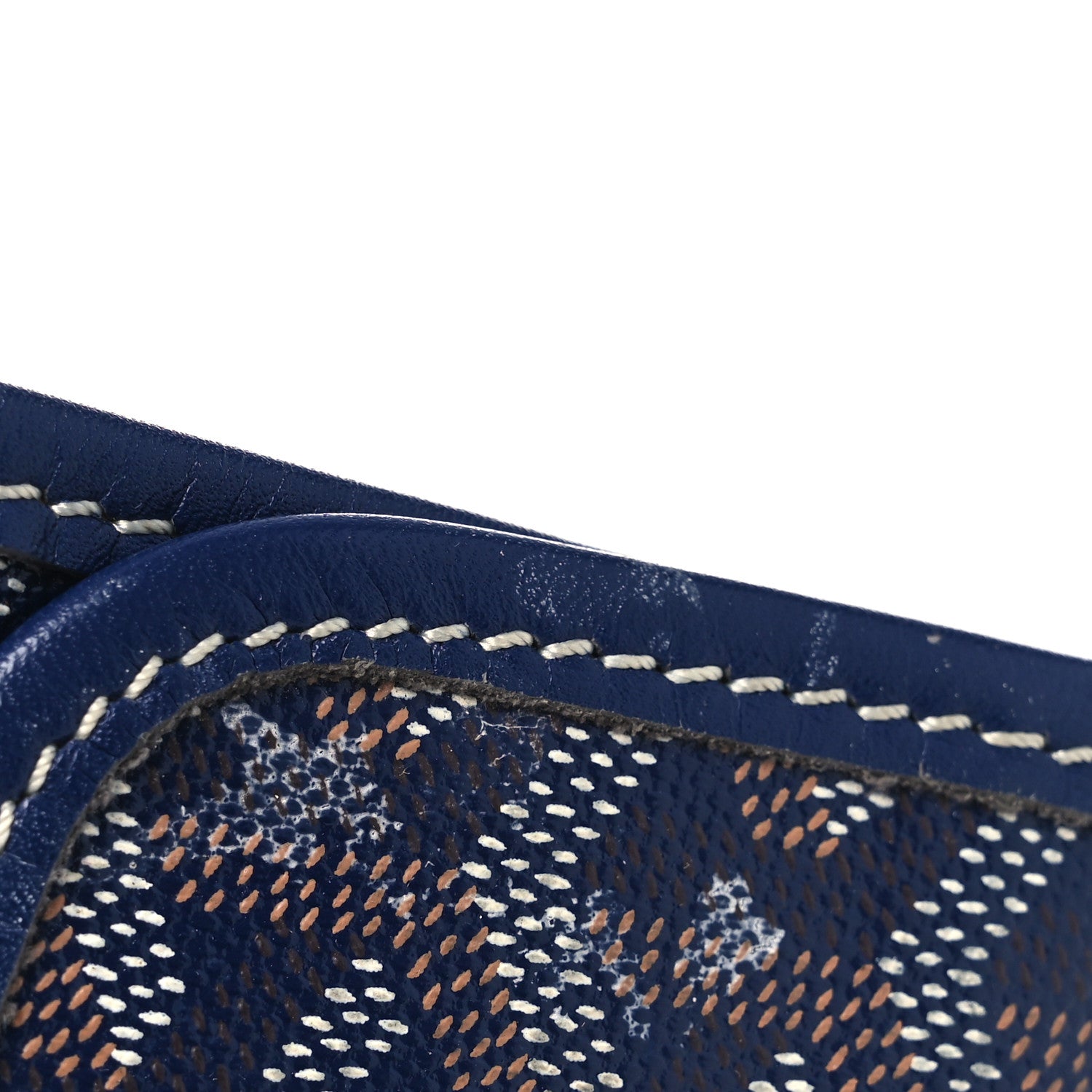 Goyard Goyardine Pouch Navy 7 of 10
