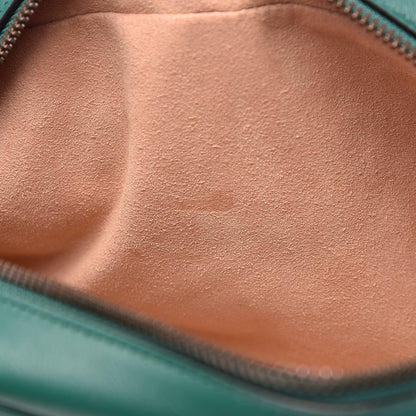 Gucci Calfskin Matelasse Small GG Marmont Chain Shoulder Bag Emerald Green 11 of 11