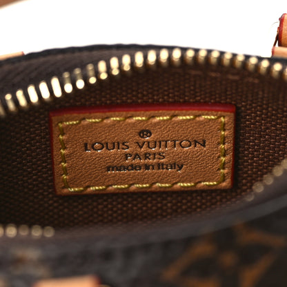 Louis Vuitton Monogram Micro Speedy Bag Charm 3 of 9