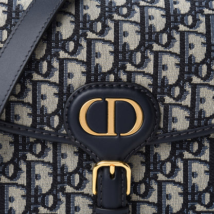 Christian Dior Oblique Medium Bobby Flap Blue 9 of 10