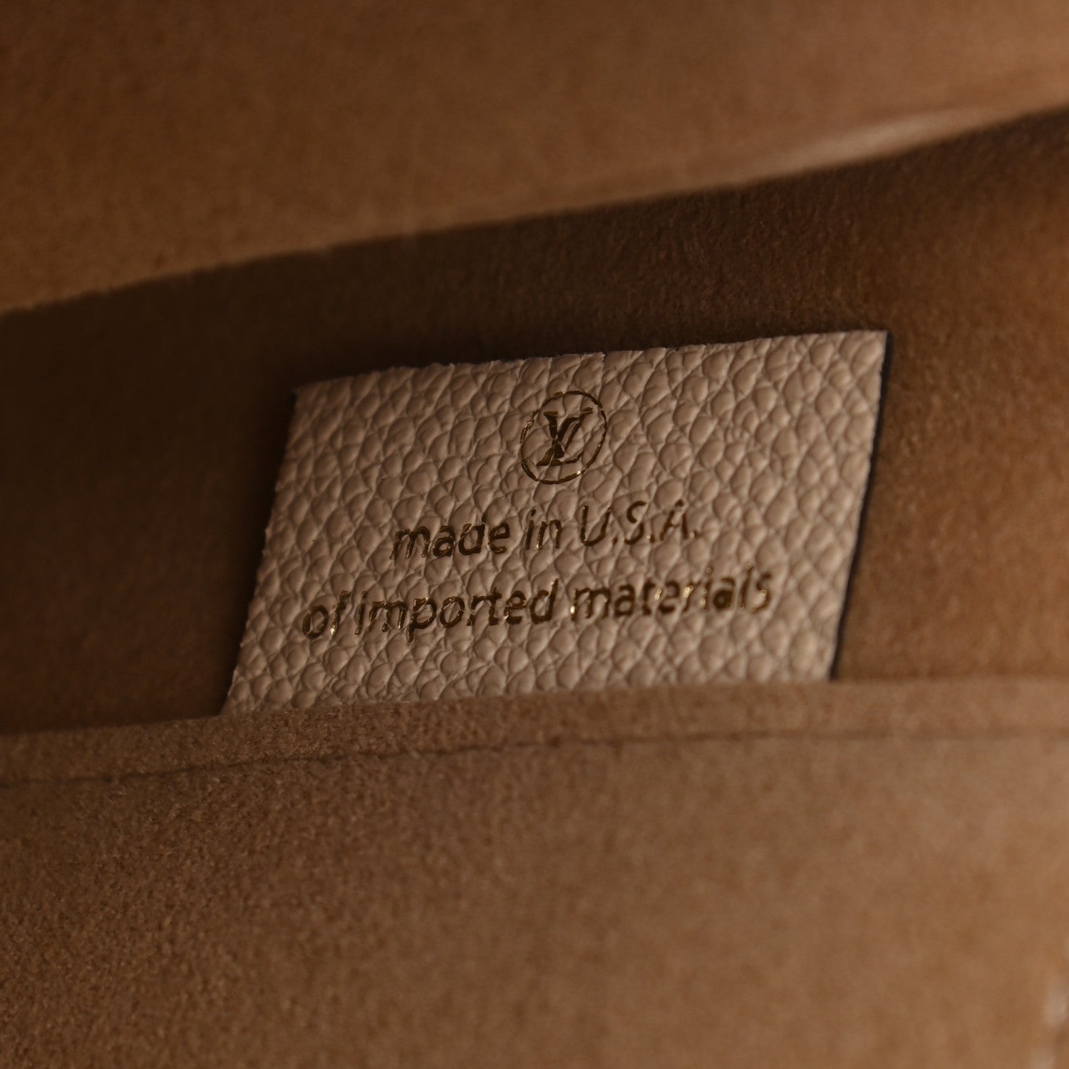 Louis Vuitton Empreinte Marignan Creme Caramel 7 of 14
