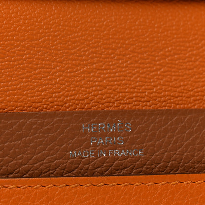 Hermes Evercolor Bi-Color RMS Card Holder Abricot Gold 6 of 10
