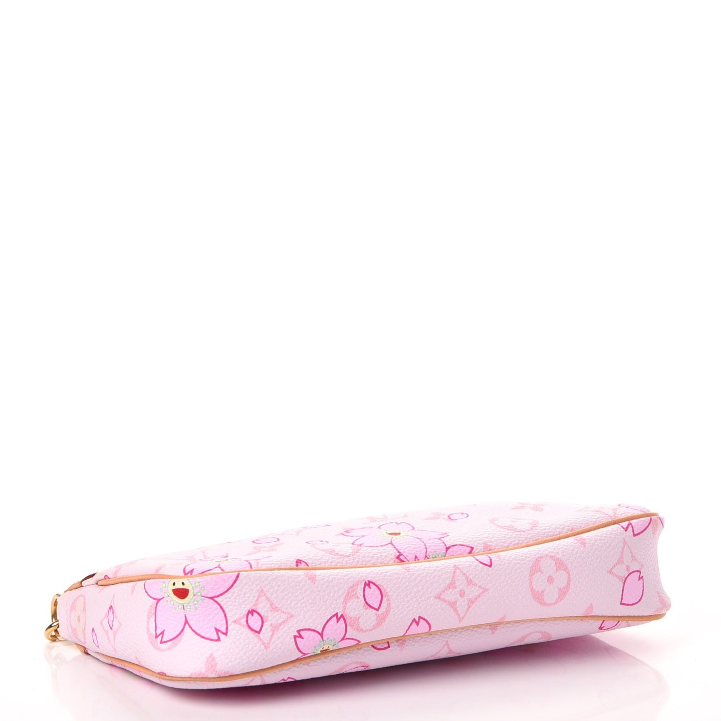 Monogram Cherry Blossom Pochette Accessories Pink