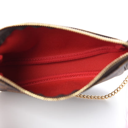 Louis Vuitton Damier Ebene Mini Pochette Accessories 5 of 8