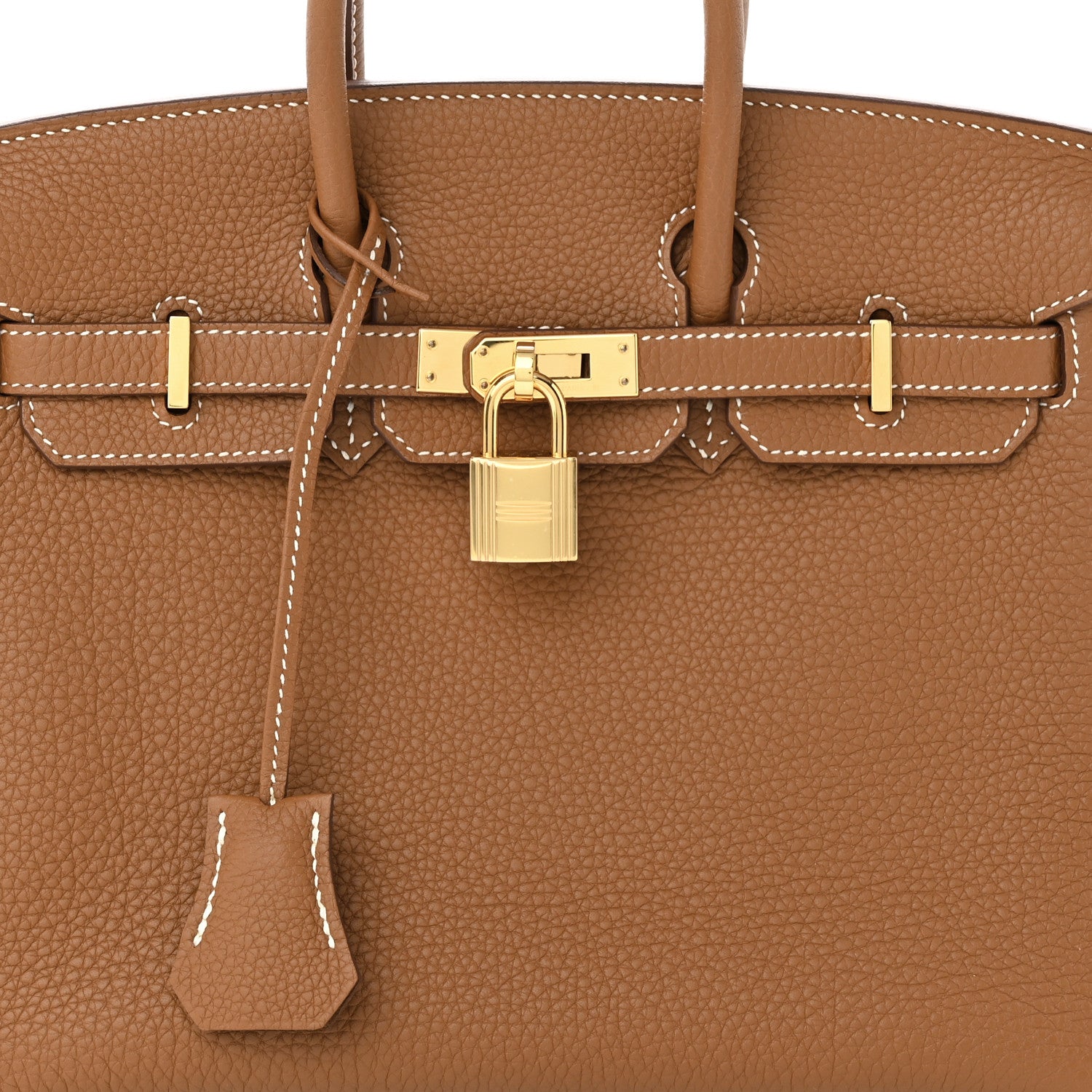 Hermes Togo Birkin 25 Gold 8 of 10