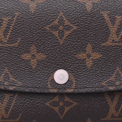 Louis Vuitton Monogram Emilie Wallet Rose Ballerine 19 of 20